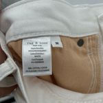 Rag and Bone NWT  Andi High Rise Ankle Wide Leg Jeans White Size 32" Photo 9