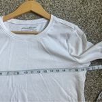 Eddie Bauer Classic White Long Sleeve Tee Neutral Casual Minimalist Basic XL Photo 4