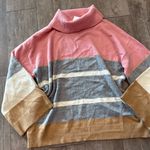 H by Halston  Multicolor Turtleneck Sweater Photo 4