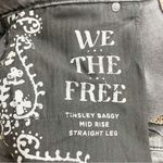 Free People NWT Tinsley Baggy High Rise Utility Jeans Charcoal Wash Size 29 | 8 Photo 13