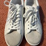 Steve Madden White and Silver Sneakers with Minimalist Design SZ 9 In Box Shoes Photo 1