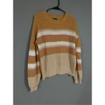 Rue 21 Striped Color Block Scoop Neck Knit Sweater Size Medium Photo 1