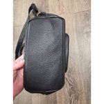 BOYATU Pebbled Black Leather Gold Hardware Convertible Zip Backpack Purse Photo 7