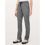 Lululemon  Women's On The Fly Pant, Heathered Black, Size 4 Tall, Like New Photo 7