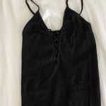 Forever 21 Black Ribbed One Piece Photo 2