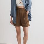 Madewell NWT  The Harlow Tailored Short‎ in Light Roast Brown Size 2 Photo 1