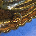 Crystaline Brand Gold Tone CZ Rhinestone Retro Boho Brooch Photo 4