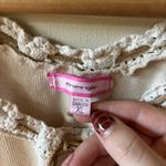 Energie  Cream Lace-Trim Tank Top Photo 2