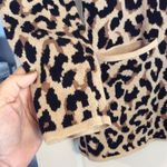 J.Crew XXS animal print sweater jacket womens VNC Leopard cardigan soft Photo 2