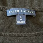 Ralph Lauren  Blue Label Women’s Size L Black Cotton Short Sleeve Tee T-Shirt Photo 3