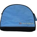Polo Jeans Co Ralph Lauren Cosmetic Bag iPhone Case Blue with Black Trim Photo 0