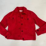 Rag and Bone  Red denim Oversized Jacket size XXS Photo 1