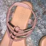 Rouge Helium Dusty Pink And Gold Sandals Photo 3