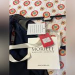 Mori Lee Madeline Gardner Bridesmaid Navy Blue Chiffon Maxi Dress Size 8 Photo 6