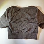 Gap Brown Textured Spandex Women's Sports Bra Top Size Small Photo 3