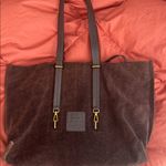 Haute Hippie  Style Chelsea Suede Leather Tote in Dark Brown Photo 0