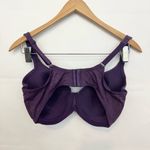 Victoria's Secret Victoria’s Secret body by Victoria lightly lined floral purple bra 38DD Photo 2