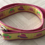 Douglas Paquette Pink/Yellow Belt w. Colorful Hats Yellow Photo 0