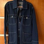 Wild Fable Trucker Dark Denim Jacket Women’s Large Photo 0