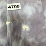 Popflex purple acid wash print leggings size medium Photo 4