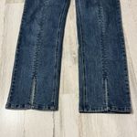 J. McLaughlin  Rainey Stretch Straight Leg Slit Front Jeans Size 2 Photo 3