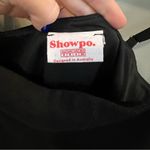 Showpo Island Babe Mini Dress - Strappy Bodycon Dress in Black Photo 2