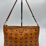 MCM VISITOS COGNAC SHOULDER BAG Photo 0