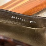 Stuart Weitzman Tortoise Shell Platswoon Patent Leather Platform Heels Size 9.5 Photo 11