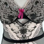 Victoria's Secret Victoria’s Secret Padded Babydoll Nightie Sexy Lingerie With Garters 32DD Photo 1