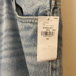 Old Navy New NWT ‎ Balloon Extra High Rise Denim Jean Cutoff Shorts Size 22 Photo 2