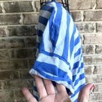 John Lewis Striped Drop Sleeve Cotton Slub T Shirt UK 14 S 10 Lapis Blue… Photo 6