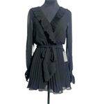 Ali & Jay NEW Anthropologie  Los Angeles Size Small Romper Pleated Long Sleeve Photo 1