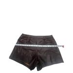 Women's Casual Faux Leather Shorts Brown Sz L NWT Size L Photo 5