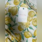 Angel Kiss  Lemon and Leaf Print Pants Photo 3