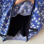 T by Talbots Athletic Skirt Skort Geometric Print Blue Purple Women's Size XL Photo 5