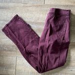 NYDJ Not Your Daughters Jeans  Deep Burgundy Straight Leg Denim Jeans Photo 0