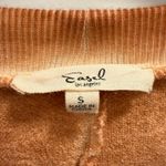 easel Distressed Tie Shoulder Sweatshirt - Sienna Photo 3