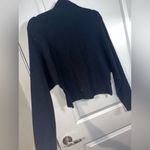 Free Press Clothing Bat Winged Clinging Ribbed Black TurtleNeck Sweater Size S Photo 1