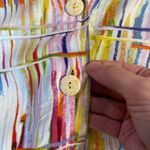 Jams World Viola Twist 2 Piece Set Button Up Boxy Top & Wide Leg Pants Medium🧡🎀 Photo 11