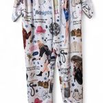 Taylor Swift Swiftie Graphic Lounge Pants w Pockets Size Medium Blue Photo 0