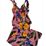 ASOS  Ruffle Jumpsuit in Floral Print Photo 5