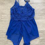 NWT Blue Lace Halter lingerie Size 3X Photo 0