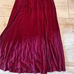Forever 21 Deep Red Maxi Dress Photo 1