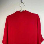 For Days Cherry‎ Red SS Utility Romper Size M Photo 4