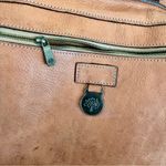 Mulberry Vintage Tonal Cognac Brown Leather Woven ‘Elgin’ Western Tote Bag Photo 8