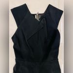Roland Mouret Black Silk Crepe Jumpsuit Size 4 Photo 10