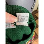 sweater Argyle green pink purple yellow white Size XL Photo 7