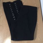 Joe Boxer Juniors/Womens Flare to Regular Leg Tie up Pants Black Size 11 Photo 6