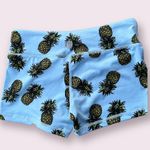 IAB MFG Pineapple shorts size small Blue Photo 1