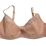 Adore Me New 38D Pink Lace Bra NWT Photo 0